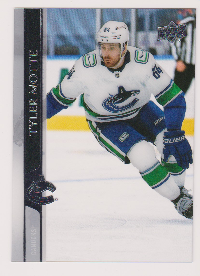 (image for) 2020-21 Upper Deck Clear Cut #636 Tyler Motte